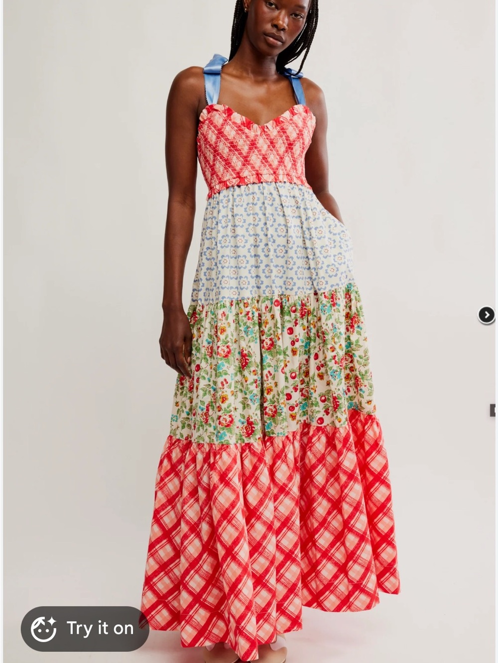 NWT Free People Bluebell Maxi Dress - Picture 5 of 9